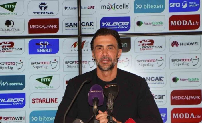 Ömer Erdoğan: "Adana Demirspor’u kutluyorum"