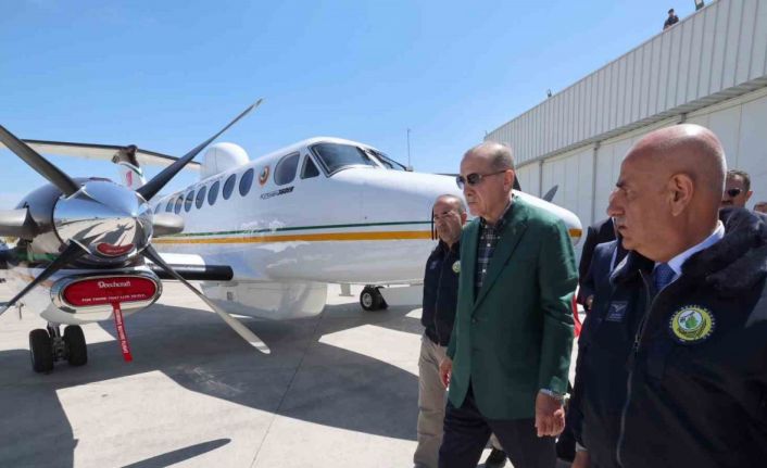 Orman yangınlarına müdahale edecek hava araçları için iki yeni özel havaalanı