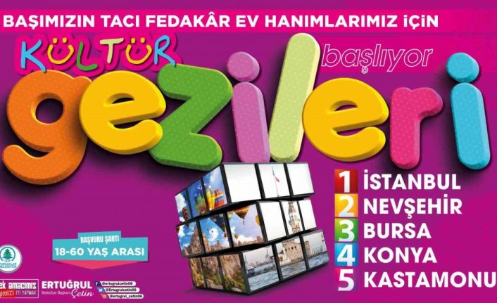 Pursaklar’da ev hanımlarına özel kültür gezileri başlıyor