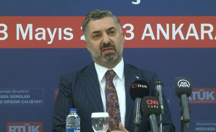 RTÜK Başkanı Şahin: “Ana muhalefet lideri çıkıp bizi tehdit ediyor”