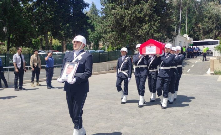 Şanlıurfa’da vefat eden polis memuru törenle memleketine uğurlandı