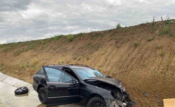 Tekirdağ’da trafik kazası: 1 ölü, 2 yaralı