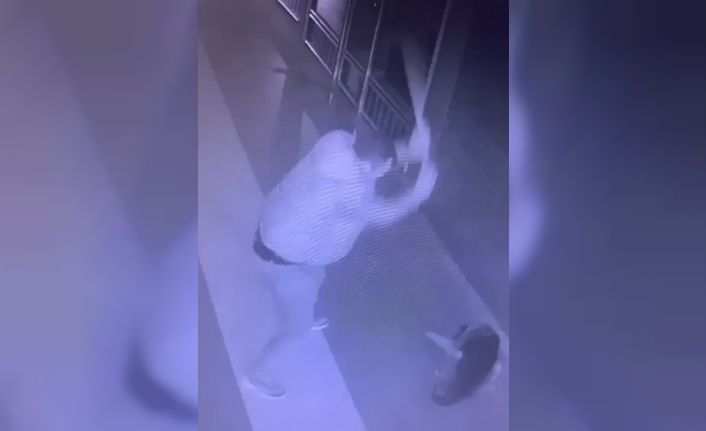 Temizlik süpürgesi ile önce sever gibi yaptı sonra da acımasızca dövdü