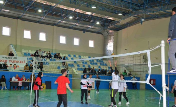 Türkeli’de "Mahalle Ligi" voleybol etkinliği