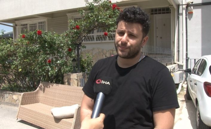 Uçan koltuğun videosunu çeken vatandaş: “Koltuk rüzgarın etkisiyle hemen üstüme gelmeye başladı”