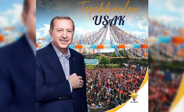 Uşak ’AK Parti’ dedi