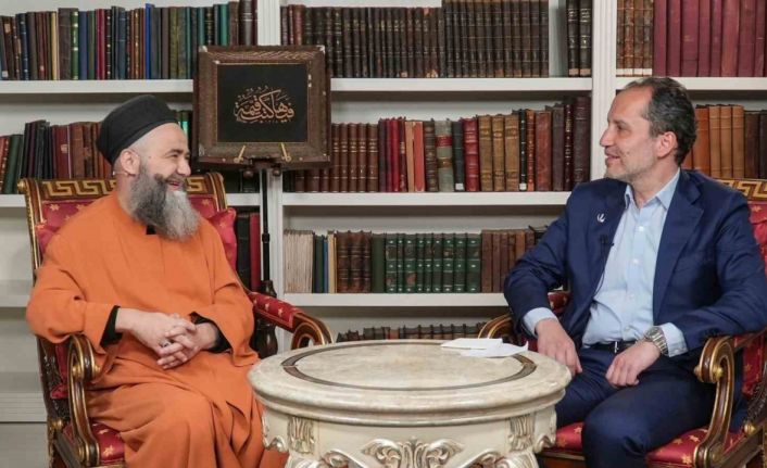 Yeniden Refah lideri Fatih Erbakan’dan Cübbeli Ahmet Hoca’ya ziyaret