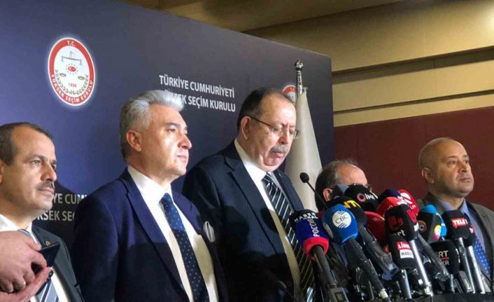 YSK Başkanı Yener: “Geçici sonuçlar sonucunda Recep Tayyip Erdoğan’ın cumhurbaşkanı olarak seçildiği görülmüştür”