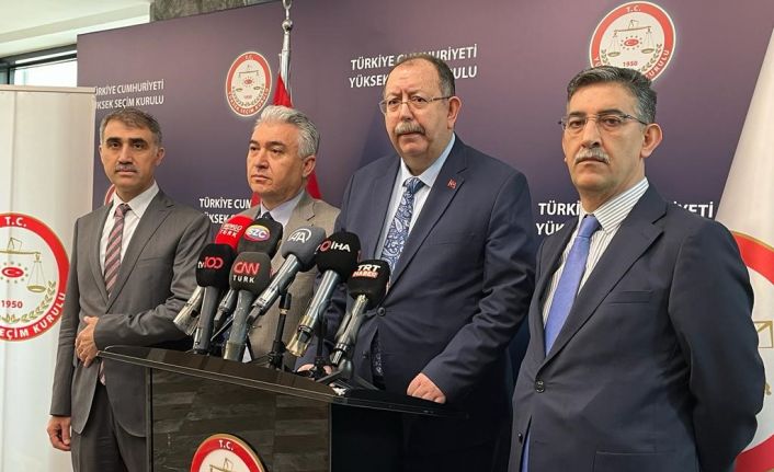 YSK Başkanı Yener: “Muharrem İnce’ye verilen oylar geçerli olarak kabul edilecek”