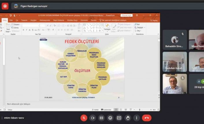 ZBEÜ Öğretim Üyesi FEDEK Bilgilendirme Çalıştayı’na katıldı
