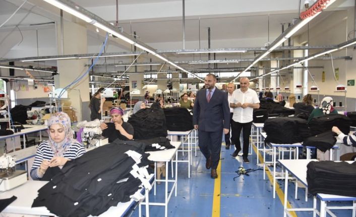 ZONSİAD’ın başlattığı eve dönüş projesine 2 adet tekstil atölyesi destek verdi