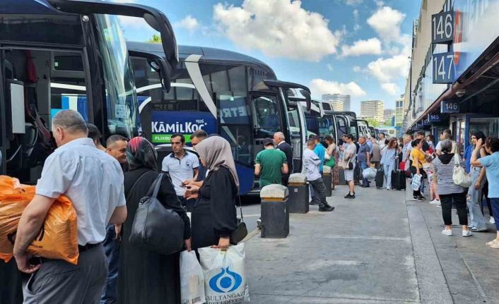 15 Temmuz Demokrasi Otogarı’nda bayram öncesi yoğunluk yaşandı
