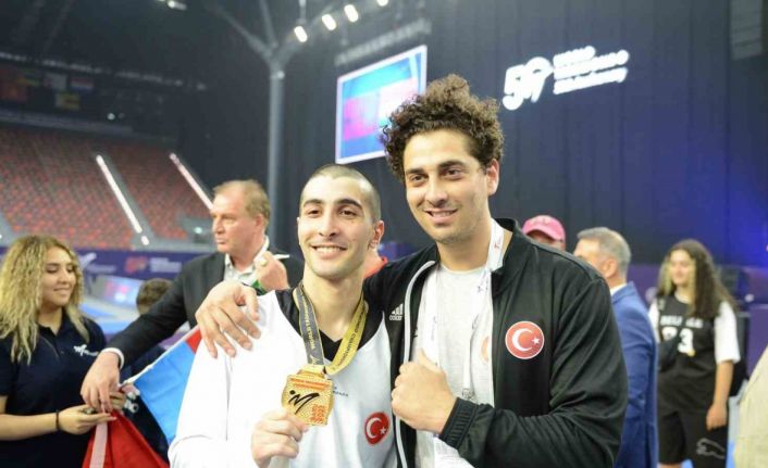 26. Dünya Tekvando Şampiyonası’nda Hakan Reçber ve Nafia Kuş’tan çifte altın madalya