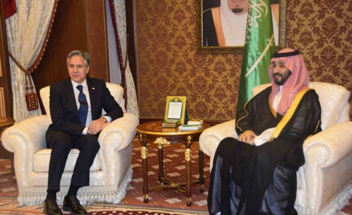 ABD Dışişleri Bakanı Blinken, Suudi Arabistan Veliaht Prensi Selman ile bir araya geldi