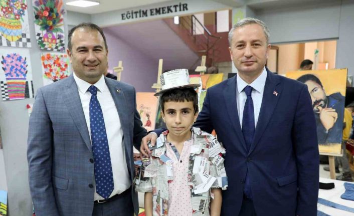 Ağrı’da “Sıfır Atık Geri Dönüşüm Sergisi” açıldı