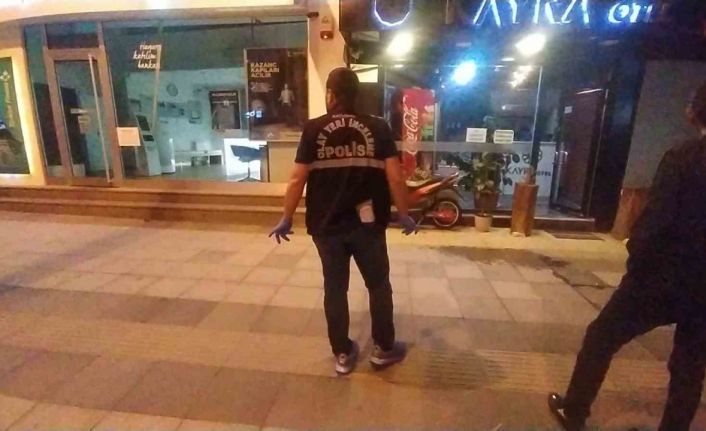 Alacak verecek tartılmasında kan aktı: 1 yaralı