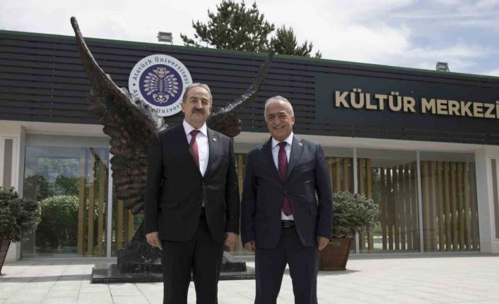 Anayasa Mahkemesi Üyesi Akyel, Rektör Çomaklı’nın misafiri oldu