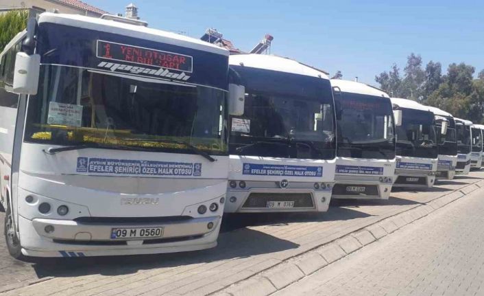 Aydın şehir içi otobüsleri hafta sonu ek sefer yapacak