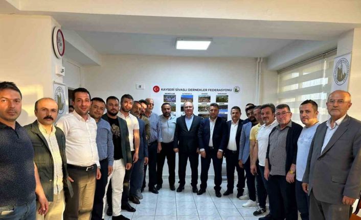 Başkan Bilgin’den Kayseri Sivaslılar Derneği’ne Hayırlı Olsun Ziyareti