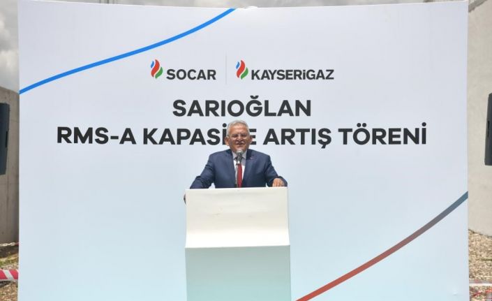 Başkan Büyükkılıç, Sarıoğlan Doğal Gaz RMS-A Kapasite Artış Töreni’ne katıldı