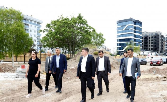 Başkan Dinçer: “Modern kent kimliğine yakışır bir sosyal donatı alanı inşa ediyoruz”