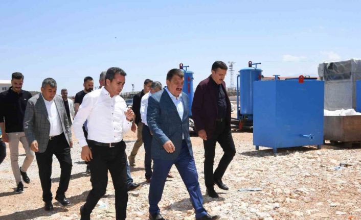 Başkan Gürkan’dan Asfalt Plenti Tesisinde inceleme