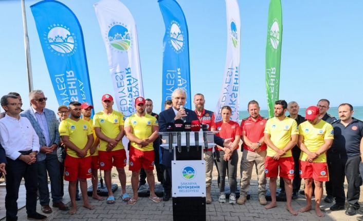 Başkan Yüce: “Lütfen cankurtaranların olmadığı yerde denize girmeyin”