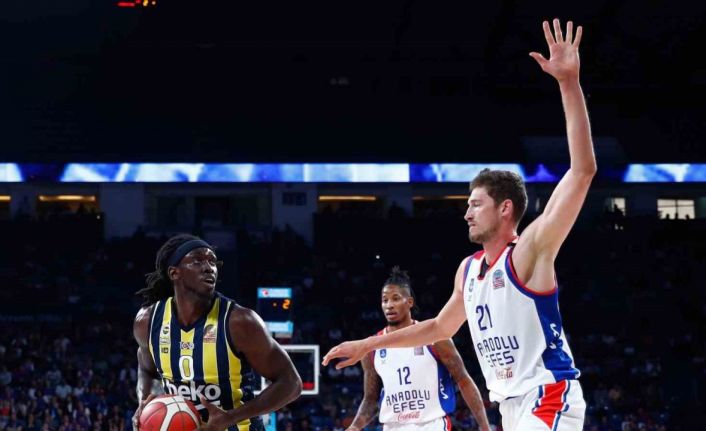 Basketbol Süper Ligi: A. Efes: 87 - Fenerbahçe Beko: 78