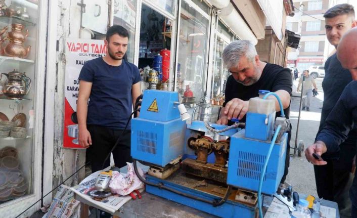 Bıçak bileyicilerde bayram yoğunluğu