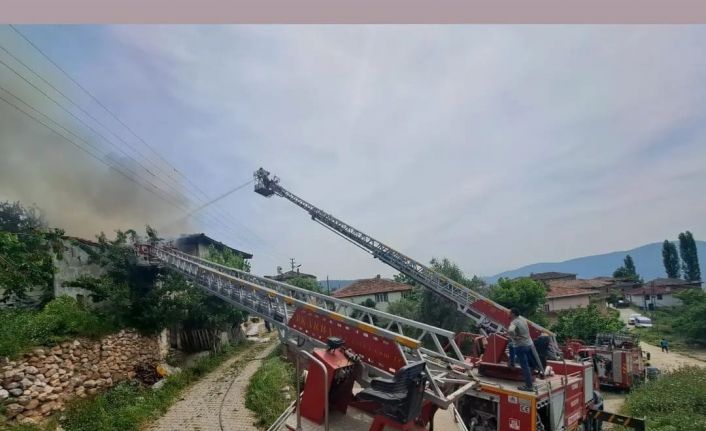 Bilecik’te yangın