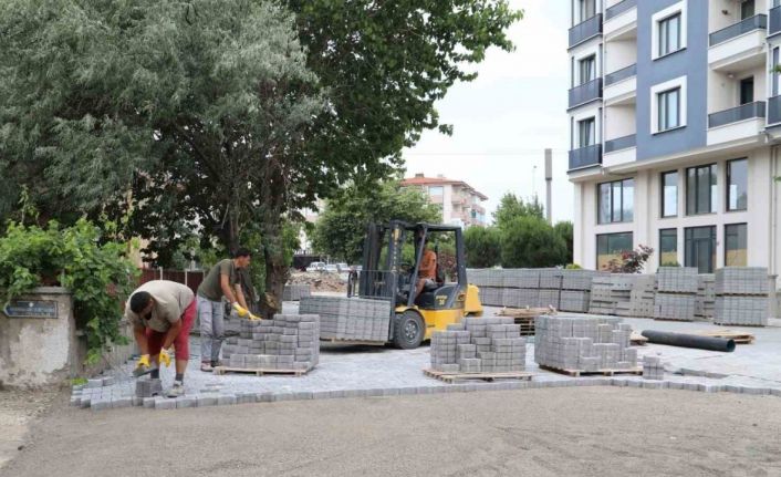 Burhaniye’de sezon öncesi yol çalışmalarına ağırlık verildi
