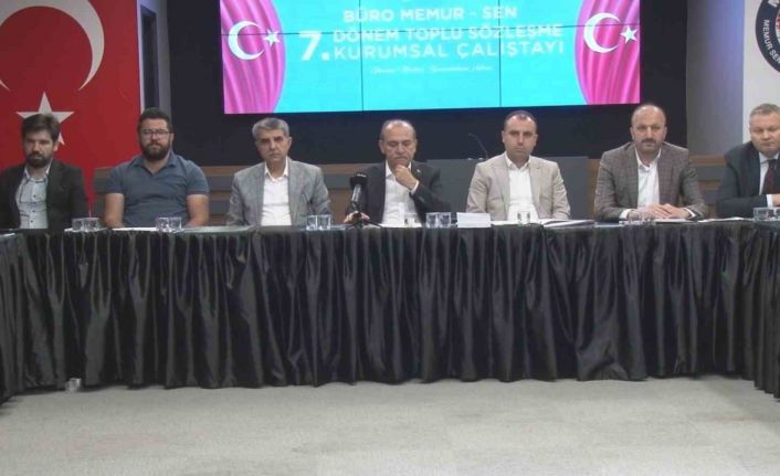 Büro Memur-Sen Genel Başkanı Yazgan, antrenör ve spor uzmanı sorunlarını dile getirdi