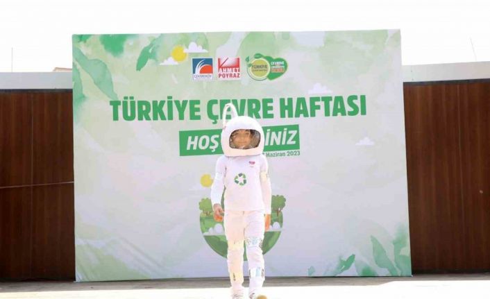 Çekmeköylü çocuklar, geri dönüşebilir atıklardan sergi düzenledi