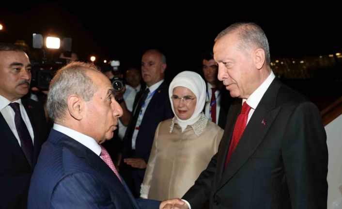 Cumhurbaşkanı Erdoğan Azerbaycan’da