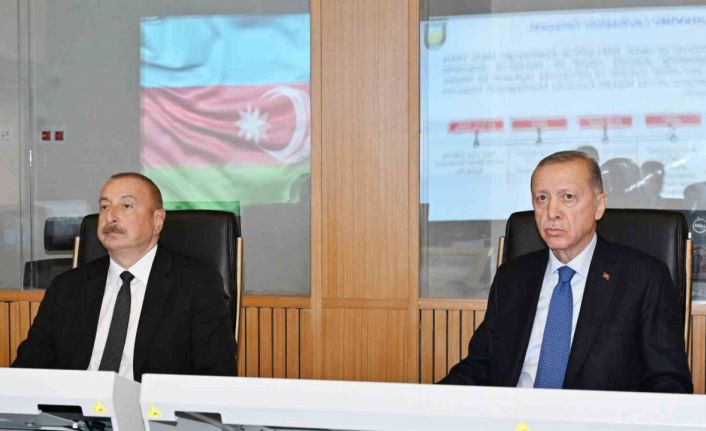 Cumhurbaşkanı Erdoğan ve Cumhurbaşkanı Aliyev, Hava Komuta Merkezi’nin açılışını gerçekleştirdi