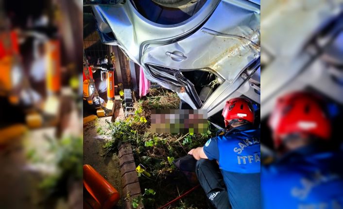 D-100’de feci kaza: Hurdaya dönen otomobilin altında kalarak hayatını kaybetti