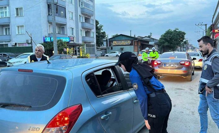 Düzce’de polisten eş zamanlı denetim