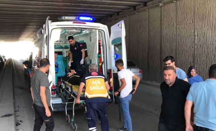 Elazığ’da otomobil ile motosiklet çarpıştı: 1 yaralı