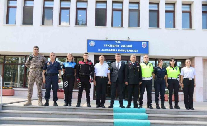 Eskişehir İl Emniyet Müdürü Yaman Ağırlar’dan Jandarma’nın 184’üncü Kuruluş Yıl Dönümü ziyareti