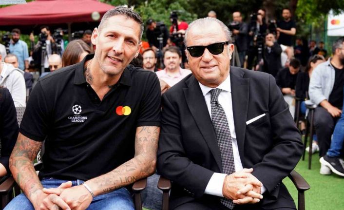 Fatih Terim ve Marco Materazzi depremzede çocuklar için bir araya geldi