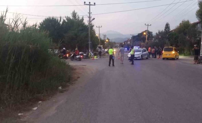 Fethiye’de Minibüs, Motosiklete Çarptı; 1 Kişi Öldü