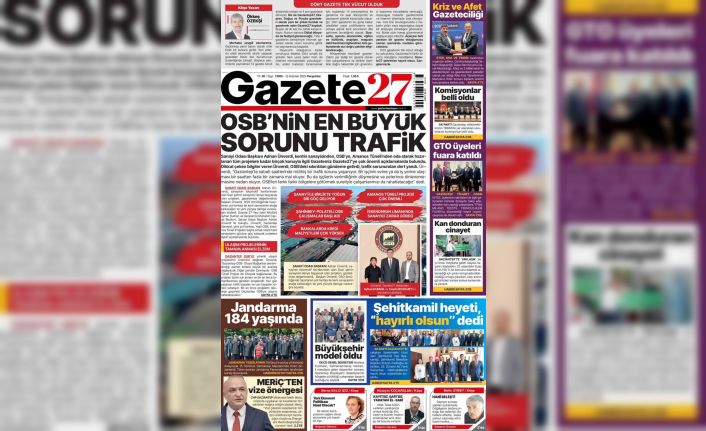 Gaziantep’te 4 gazete birleşti, Gazete27’yi kurdu