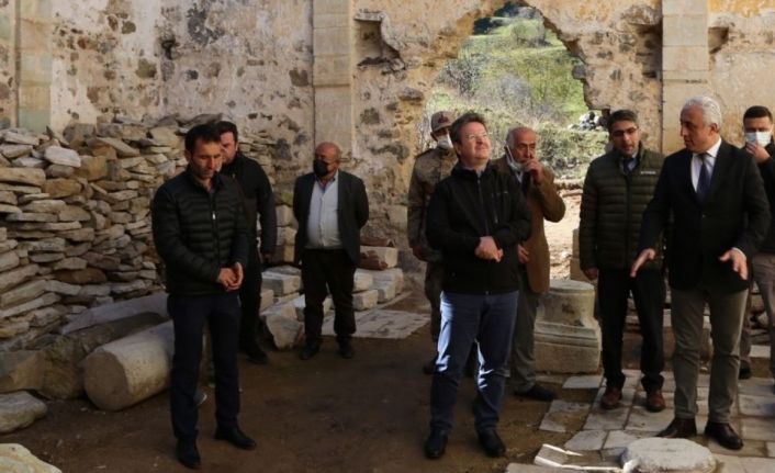 Giresun’da Çakrak Kilisesi’nin restorasyonu devam ediyor