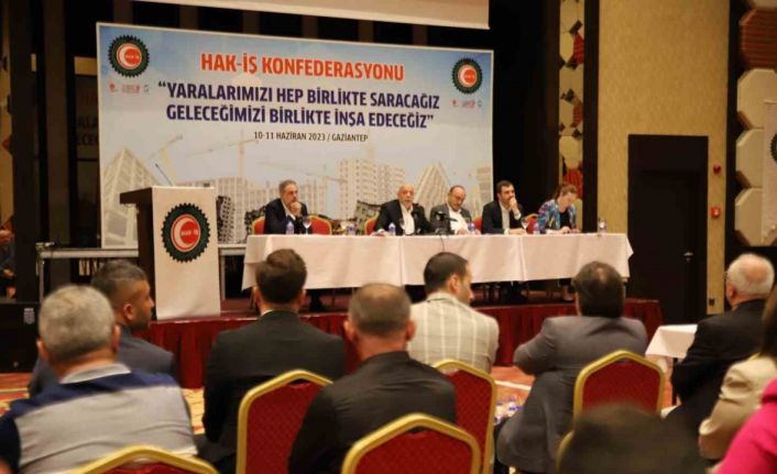HAK-İŞ Sendikası’ndan deprem bölgesine 260 milyon TL’lik destek