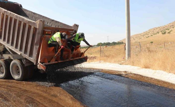 Haliliye kırsalında yeni yollar hizmete sunuluyor