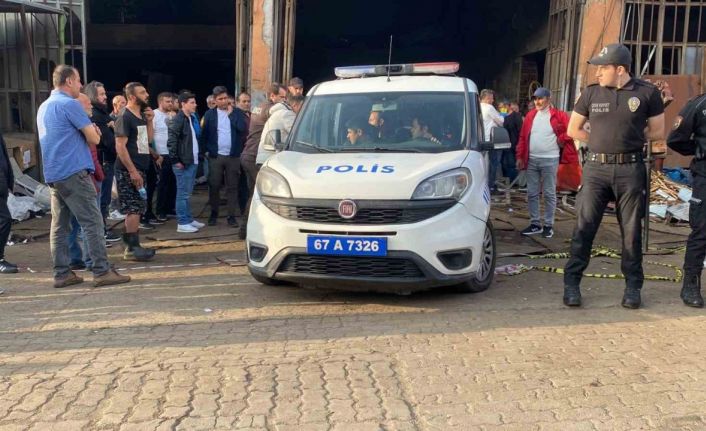 Hurdacıdaki patlamada işyeri sahibi gözaltına alındı
