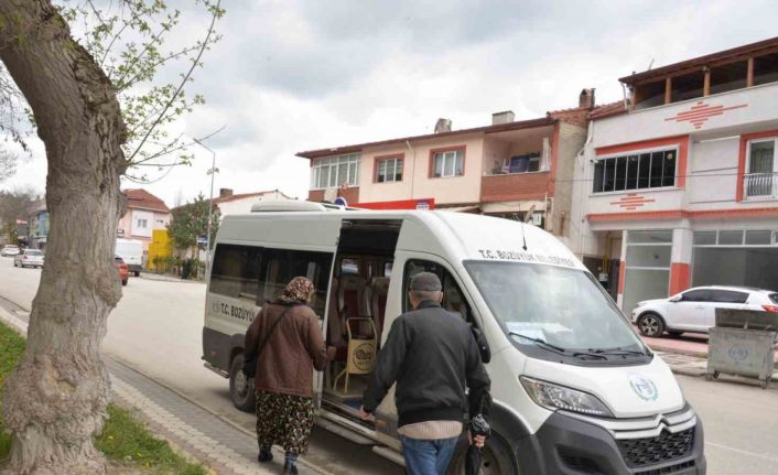 İlçe mezarlığına ücretsiz ulaşım