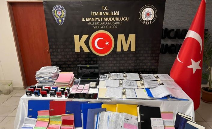 İzmir’de devleti milyarlarca lira zarar sokan naylon faturacı yakalandı