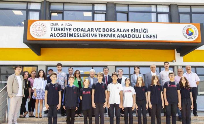 İzmir’den Türkiye’ye örnek okul: Geleceğin sanayicileri ALOSBİ’de yetişiyor