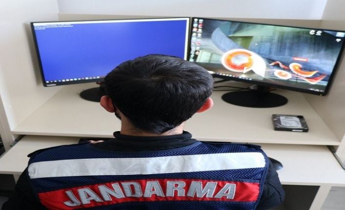 Jandarma sanal devriyede suçlulara göz açtırmıyor